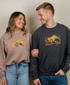 Embroidered Anime Thunder Breathing Sweatshirt, Nichirin Blade Design