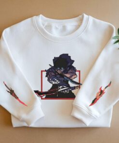 Embroidered LEveling System Sweatshirt Monarch Of Shadows Sweater