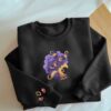 Embroidery Flaron Fire Cloud Sweatshirt Syveon Fairy Eve Butterfly Anime Tshirt PKM University Shirt Unisex