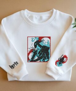The Shadow Knight Embroidered Sweater Double Dungeon Hoodie