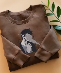 Sweatshirt With Embroidered Kenzo Design – Unique Anime-Inspired Graphic