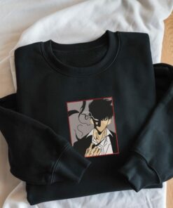 Embroidered Anime With Kaito Kuroba Design Badass Hunter Shirt