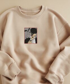 Embroidered Anime With Kaito Kuroba Design Badass Hunter Shirt