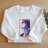 Nime-Inspired Sweatshirt With Embroidered Hero Graphic – Unique And Stylish
