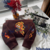Embroidered Anime Sweatshirt, Tanjiro – Sun Breathing Hoodie