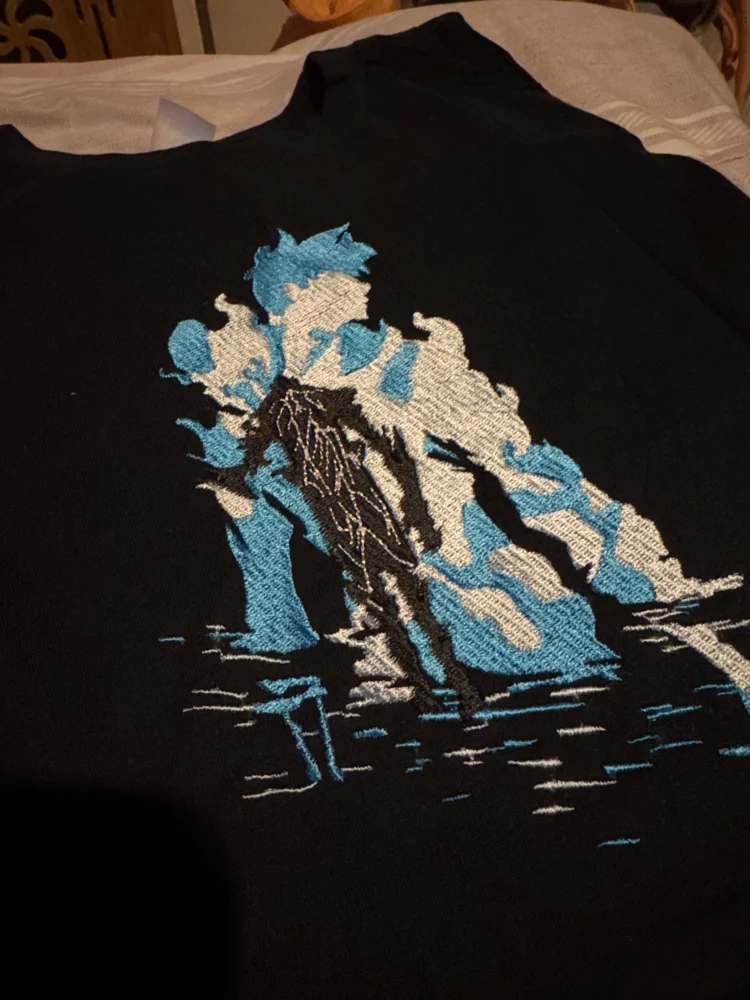 Embroidered Anime The Shadow Chimera Ant Sweatshirt Double Dungeon Shirt photo review