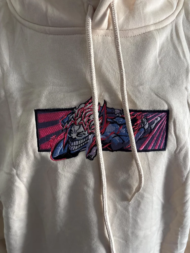 Reviews 29 Okarun Embroidered Dandadan Sweatshirt Alien And Ghost - Seiko Turbo Grandny Design photo review
