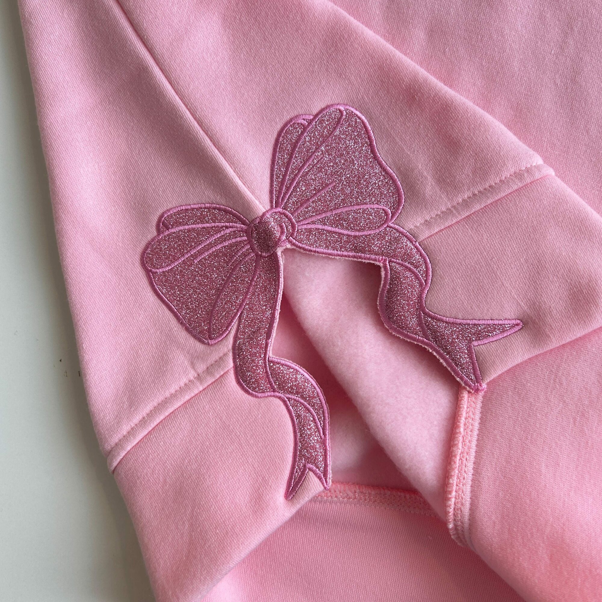 Elphaba And Glinda Side Bow Embroidered Sweatshirt Halloween Gift For Her