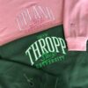 Changed For Good Embroidered Sweatshirt Wand & Broom On Sleeve Hoodie