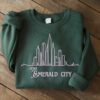 Shiz University Embroidered Sweatshirt Defy Gravity Hoodie Witches Of Oz Shirt