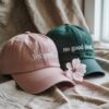 Elphaba And Glinda With 2 Color Circle Washed Hat Aesthetic Changed For Good
