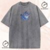 Embroidered Tiger And Huntrix Washed Shirt KPOP Demon Hunter Tee