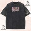 Embroidered KPOP Band Saja Boys Washed TShirt Mystery – Demon Hunter Design