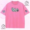 Embroidered Funny Derpy Tiger Washed Shirt Demon KPOP Band Huntrix