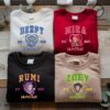Wicked Change For Good Embroidered Sweatshirt Broom And Wand On Sleeve