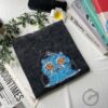 Embroidered Funny Derpy Tiger Washed Shirt Demon KPOP Band Huntrix