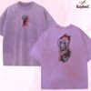 Okarun – Embroidered Dandadan Washed Shirt Seiko Turbo Grandny-Inspired Top