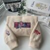 Momo Ayase – Embroidered Dandadan Washed Shirt Seiko Turbo Grandny Design