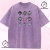 Embroidered KPOP Band Saja Boys Washed TShirt Abby – Demon Hunter Design