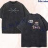 Kamado Tanjiro – Embroidered Demon Slayer Washed Shirt Sun Breathing Design