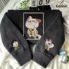 Embroidered Dandadan Sweatshirt Alien And Ghost Hoodie Seiko Turbo Grandny Design