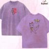 Okarun – Embroidered Dandadan Washed Shirt Spiritual Smash-Inspired Top