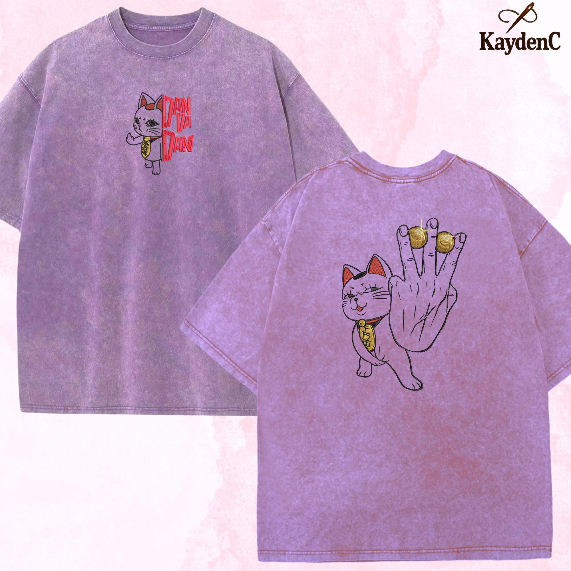 Turbo Granny – Embroidered Dandadan Washed Shirt Seiko Grandny Tshirt For Lovers