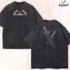 Toji Fushiguro – Embroidered Jujutsu Kaisen Washed Shirt Tenyo Jubaku Pullover