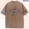 Kukoshibo – Embroidered Demon Slayer Washed Shirt Moon Breathing: Moonlit Pearl Slash Design