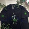 Sanemi – Embroidered Demon Slayer Washed Shirt Wind Breathing Shirt: Primordial God Design