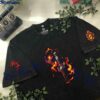 Inosuke – Embroidered Demon Slayer Washed Shirt Beast Breathing: Second Form-Rip And Tear