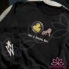 Cute Wednesday Thing Duck Bowling Ball Halloween Embroidered Sweatshirt