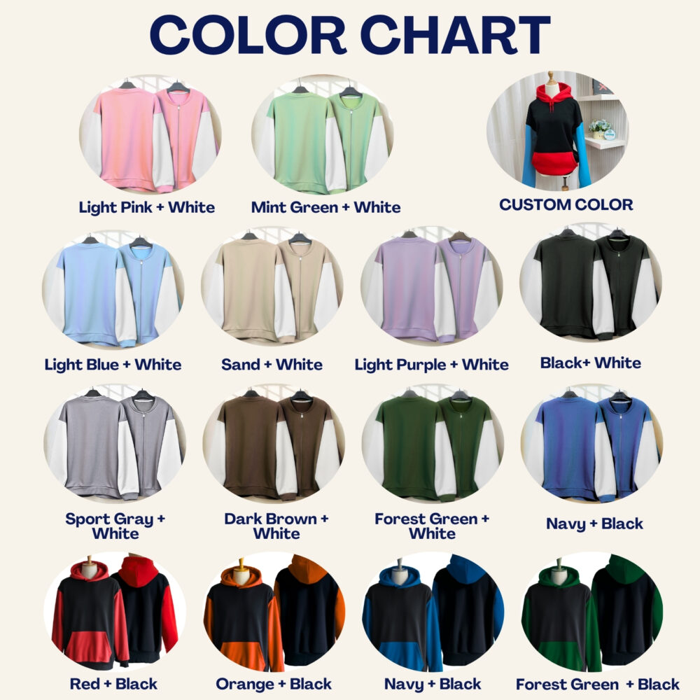 Size Chart 8 Size Chart Stitchales