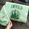 Because I Knew You Have Been Changed For Good Tee Elphaba And Glinda Embroidery On Sleeve Hoodie