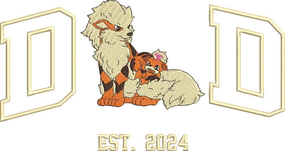 Pokemon Embroidery File
