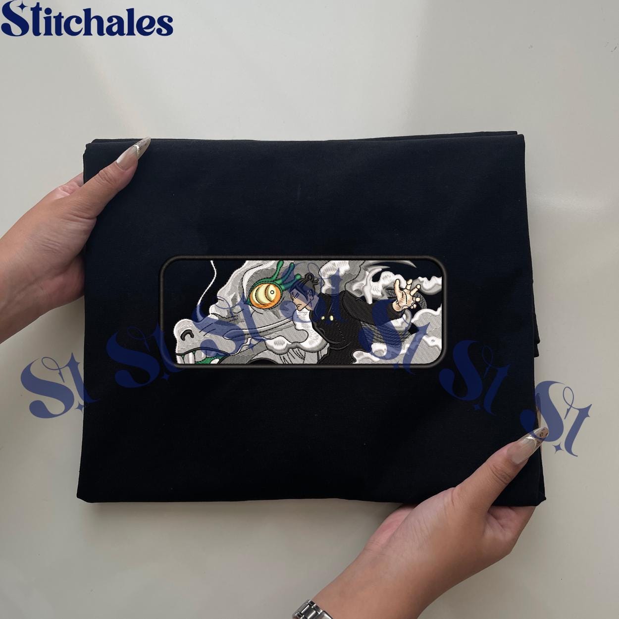 Embroidered Anime Sweatshirt: Sorcery Battle – Curse Technique Hoodie Gifts For JJK Lovers