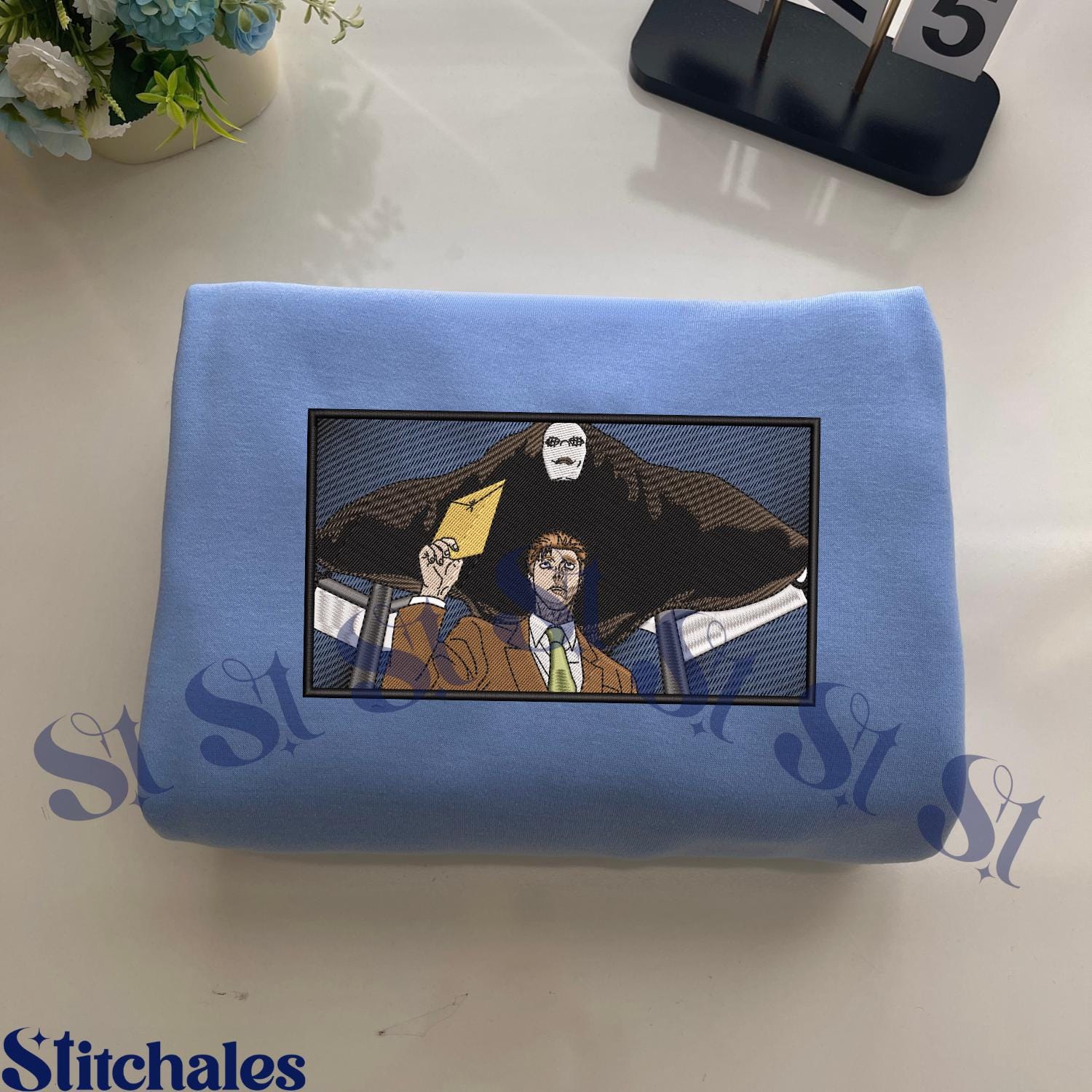 Embroidered Anime Sweatshirt: Deadly Sentencing – Executioner’s Sword Hoodie Gifts For JJK Lovers