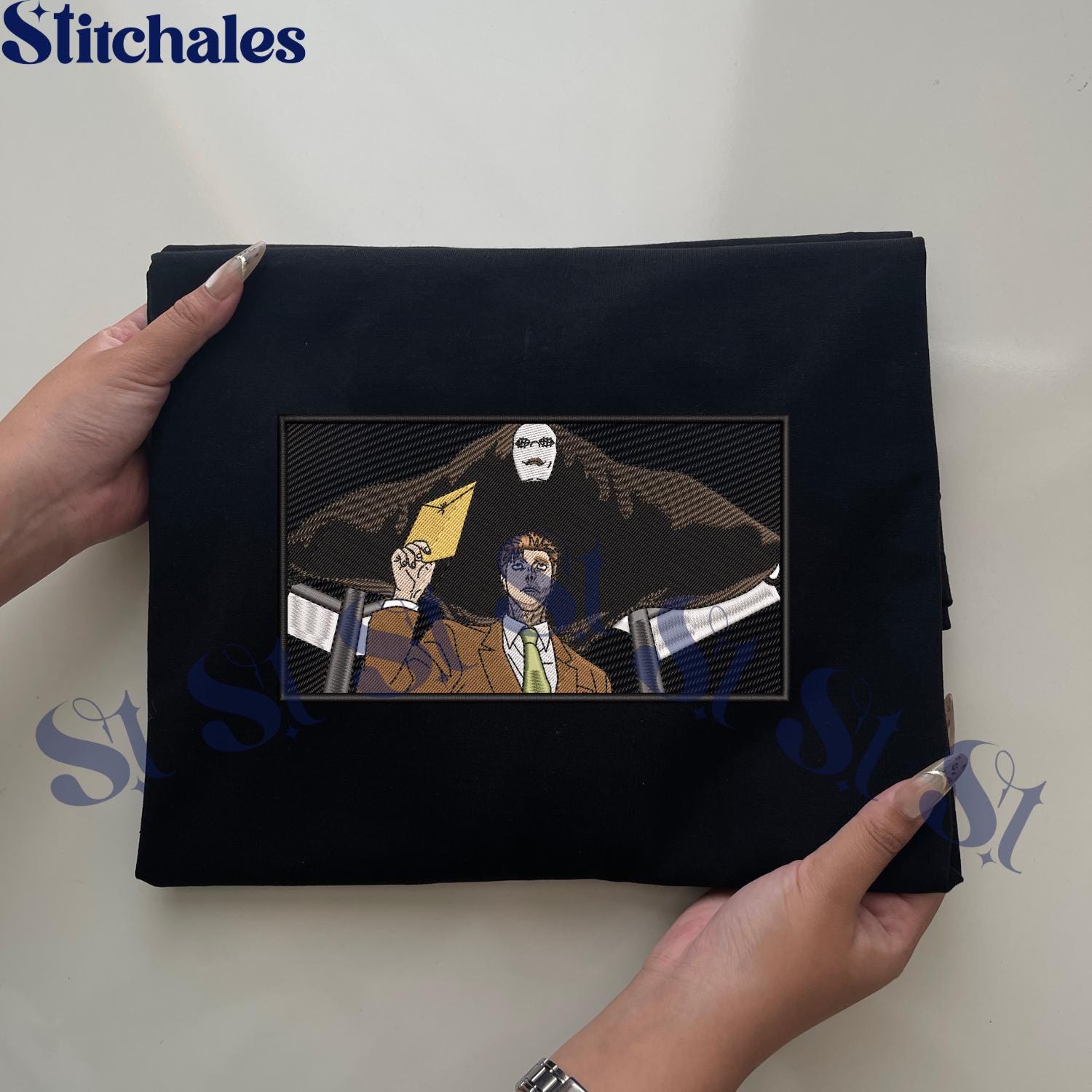 Embroidered Anime Sweatshirt: Deadly Sentencing – Executioner’s Sword Hoodie Gifts For JJK Lovers