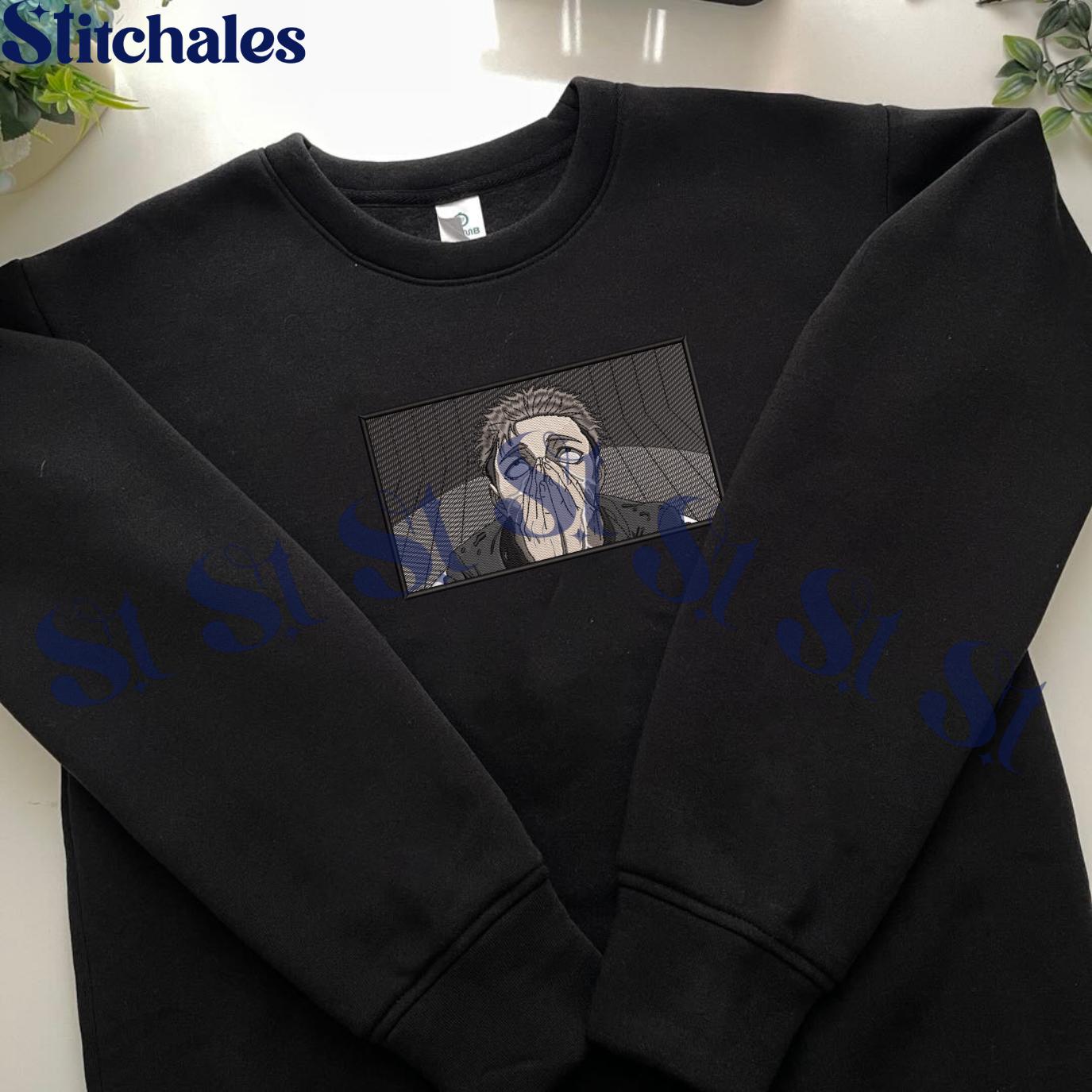 Embroidered Anime Sweatshirt: Deadly Sentencing – Executioner’s Sword Hoodie Gifts For JJK Lovers