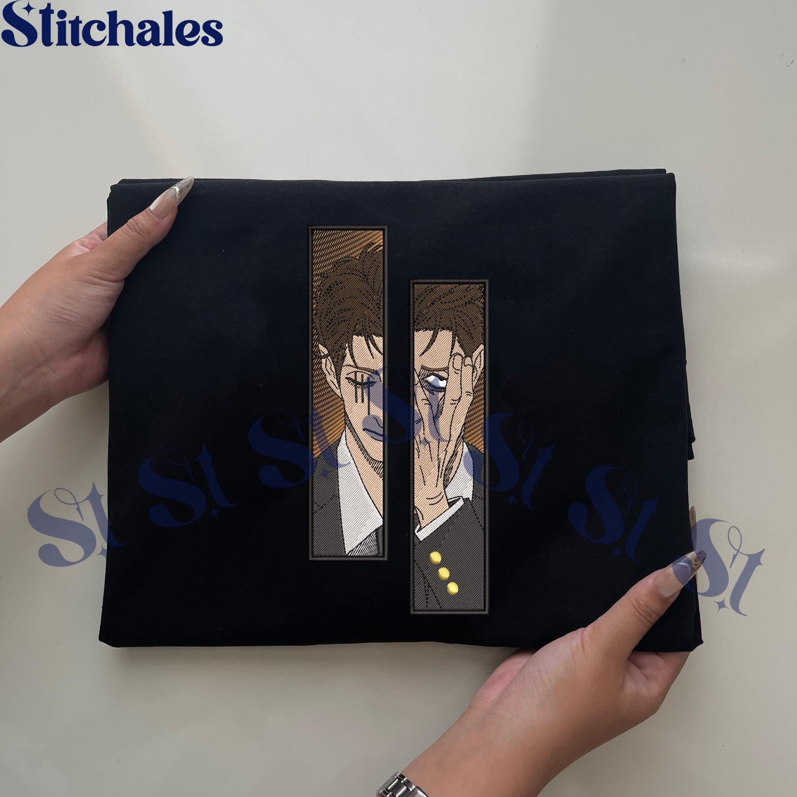 Embroidered Anime Sweatshirt: Deadly Sentencing – Executioner’s Sword Hoodie Gifts For JJK Lovers