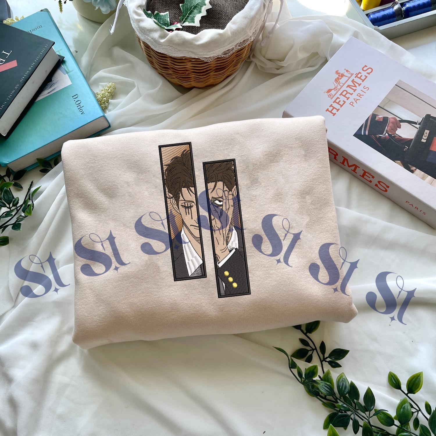 Embroidered Anime Sweatshirt: Deadly Sentencing – Executioner’s Sword Hoodie Gifts For JJK Lovers