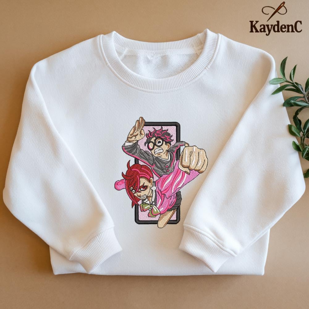 Embroidered Anime Sweatshirt: Alien Ghost Seiko Design