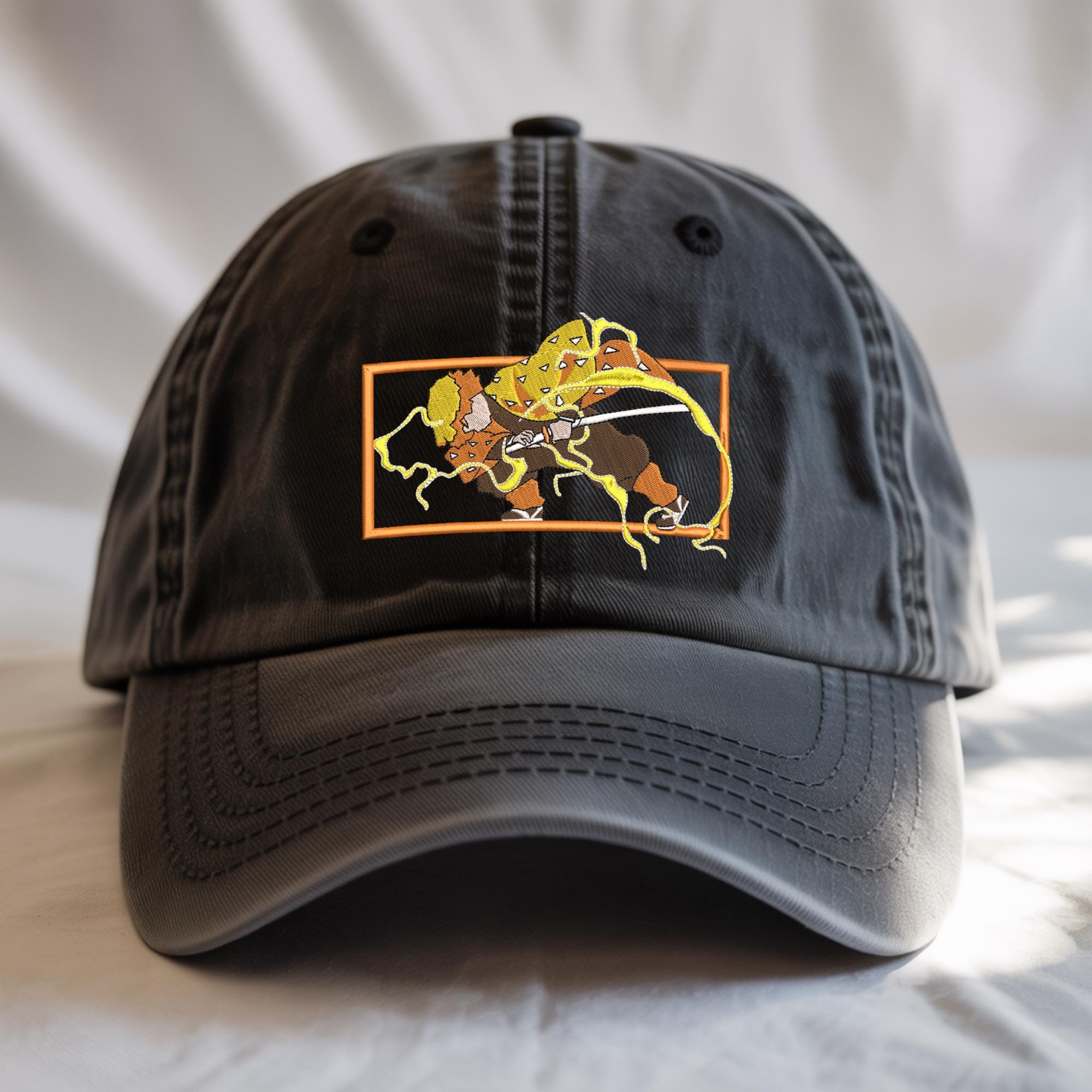 Embroidered Anime Washed Hat Demon Killer Hashira – Slayer Corps Design Unique Breathing Skill Gifts For Lovers Embroidered Anime Washed Hat Demon Killer Hashira – Slayer Corps Design Unique Breathing Skill Gifts For Lovers