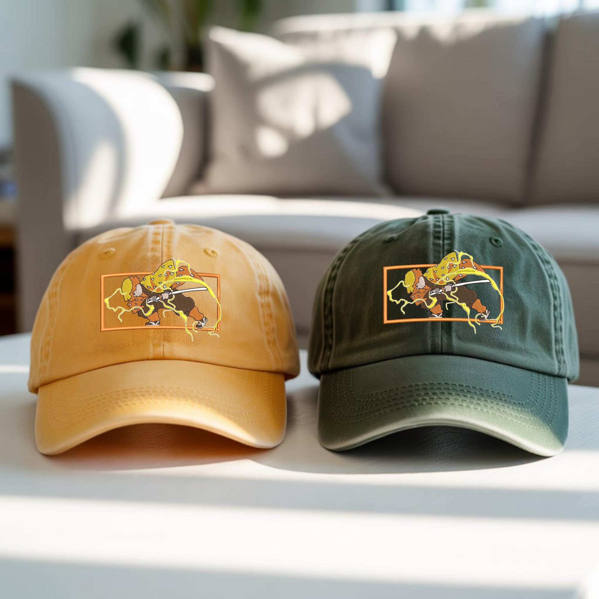Embroidered Anime Washed Hat Demon Killer Hashira – Slayer Corps Design Unique Breathing Skill Gifts For Lovers Embroidered Anime Washed Hat Demon Killer Hashira – Slayer Corps Design Unique Breathing Skill Gifts For Lovers