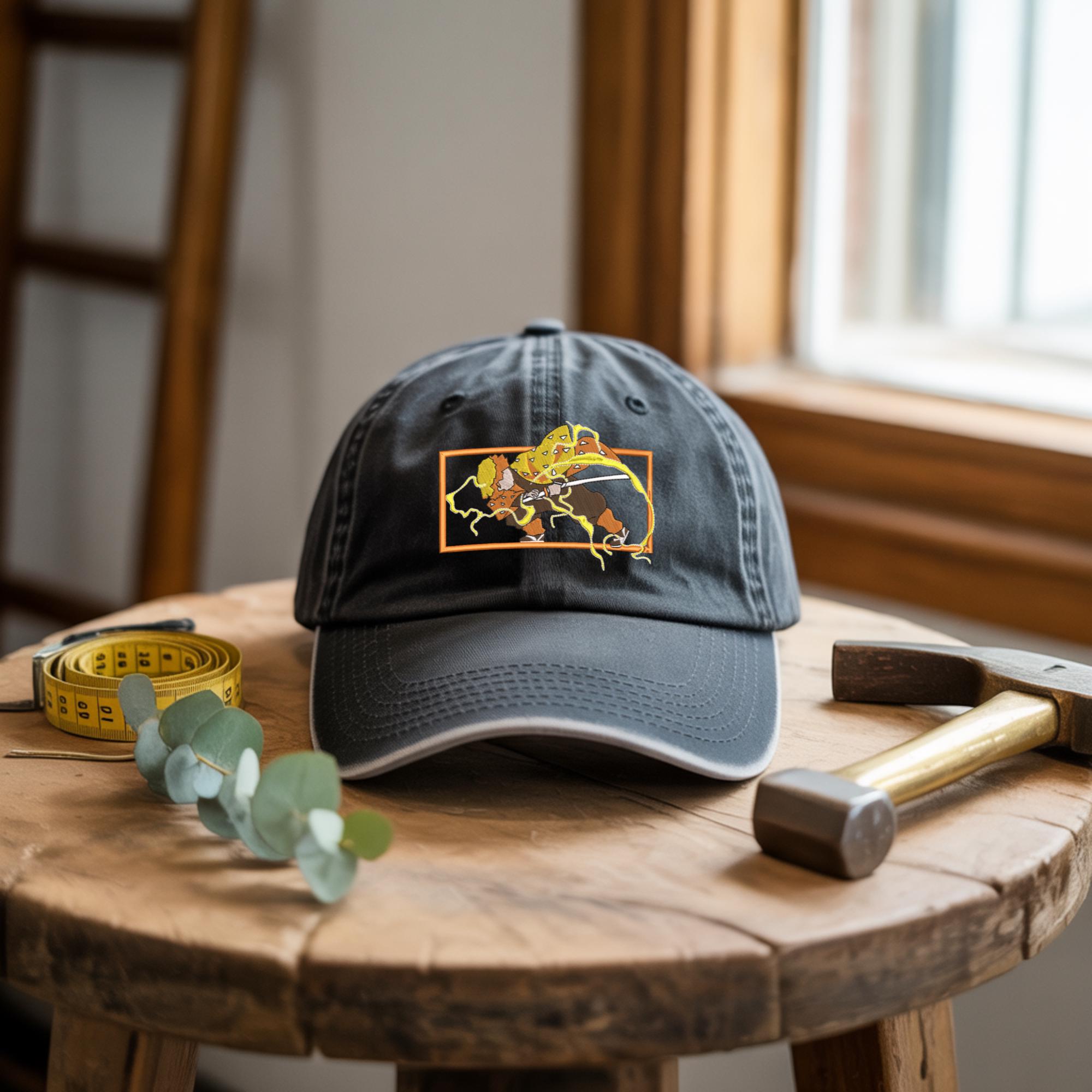 Embroidered Anime Washed Hat Demon Killer Hashira – Slayer Corps Design Unique Breathing Skill Gifts For Lovers Embroidered Anime Washed Hat Demon Killer Hashira – Slayer Corps Design Unique Breathing Skill Gifts For Lovers