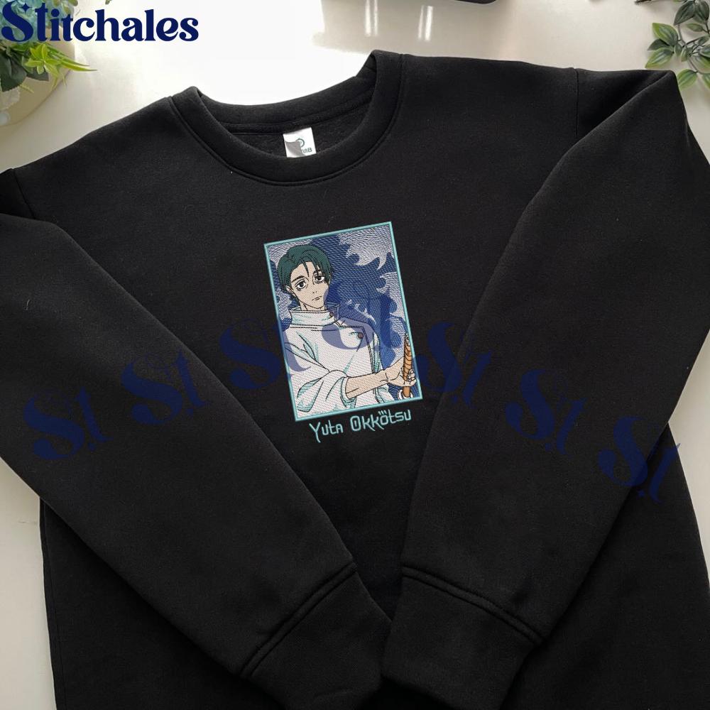 Embroidered Anime Sweatshirt: Culling Game – Sendai Colony Hoodie Gifts For JJK Lovers