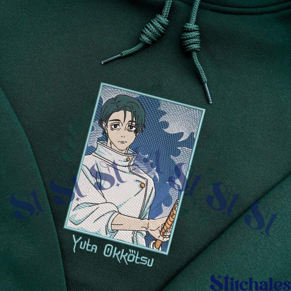 Embroidered Anime Sweatshirt: Culling Game – Sendai Colony Hoodie Gifts For JJK Lovers Embroidered Anime Sweatshirt: Culling Game – Sendai Colony Hoodie Gifts For JJK Lovers