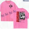 Embroidered Anime Washed Shirt: Cursed Technique Mimicry Design Queen Of Curses Embroidery Gifts For JJK Lovers