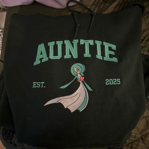 Embroidery Custom PKM Sweatshirt Name And Year University Shirt Organic Cotton Anime Lover Gift photo review