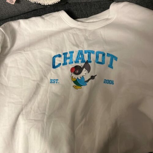 Embroidery Custom PKM Sweatshirt Name And Year University Shirt Organic Cotton Anime Lover Gift photo review